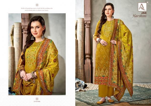 Alok Harshini Pashmina Designer Digital Print Dress Material